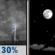 Tonight: A chance of showers and thunderstorms before 7pm, then a slight chance of showers and thunderstorms between 7pm and 8pm. Mostly clear, with a low around 52. West southwest wind 2 to 6 mph. Chance of precipitation is 30%. Tonight: Chance Showers And Thunderstorms then Mostly Clear