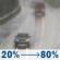 Monday: Rain after 10am. Partly sunny. High near 60, with temperatures falling to around 55 in the afternoon. South wind 15 to 26 mph, with gusts as high as 40 mph. Chance of precipitation is 80%. New rainfall amounts between a tenth and quarter of an inch possible. Monday: Light Rain