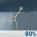 Today: Showers and thunderstorms before noon, then a chance of showers and thunderstorms between noon and 2pm, then showers and thunderstorms. Mostly cloudy. High near 62, with temperatures falling to around 59 in the afternoon. South wind 6 to 20 mph, with gusts as high as 30 mph. Chance of precipitation is 80%. New rainfall amounts between a tenth and quarter of an inch possible. Today: Showers And Thunderstorms then Chance Showers And Thunderstorms